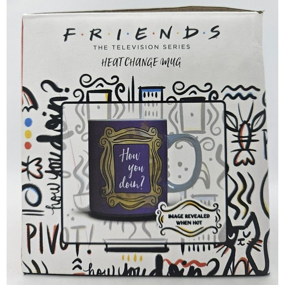 Heat Change Friends Frame "How You Doin" Mug NEW - Picture 11 of 14